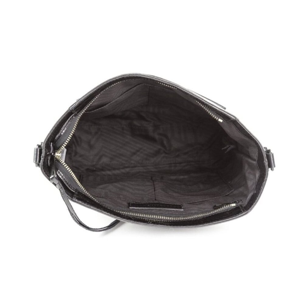 Rebecca Minkoff Regan Slim Bucket Bag Leather Black NWT $275 [jb] - Picture 2 of 13